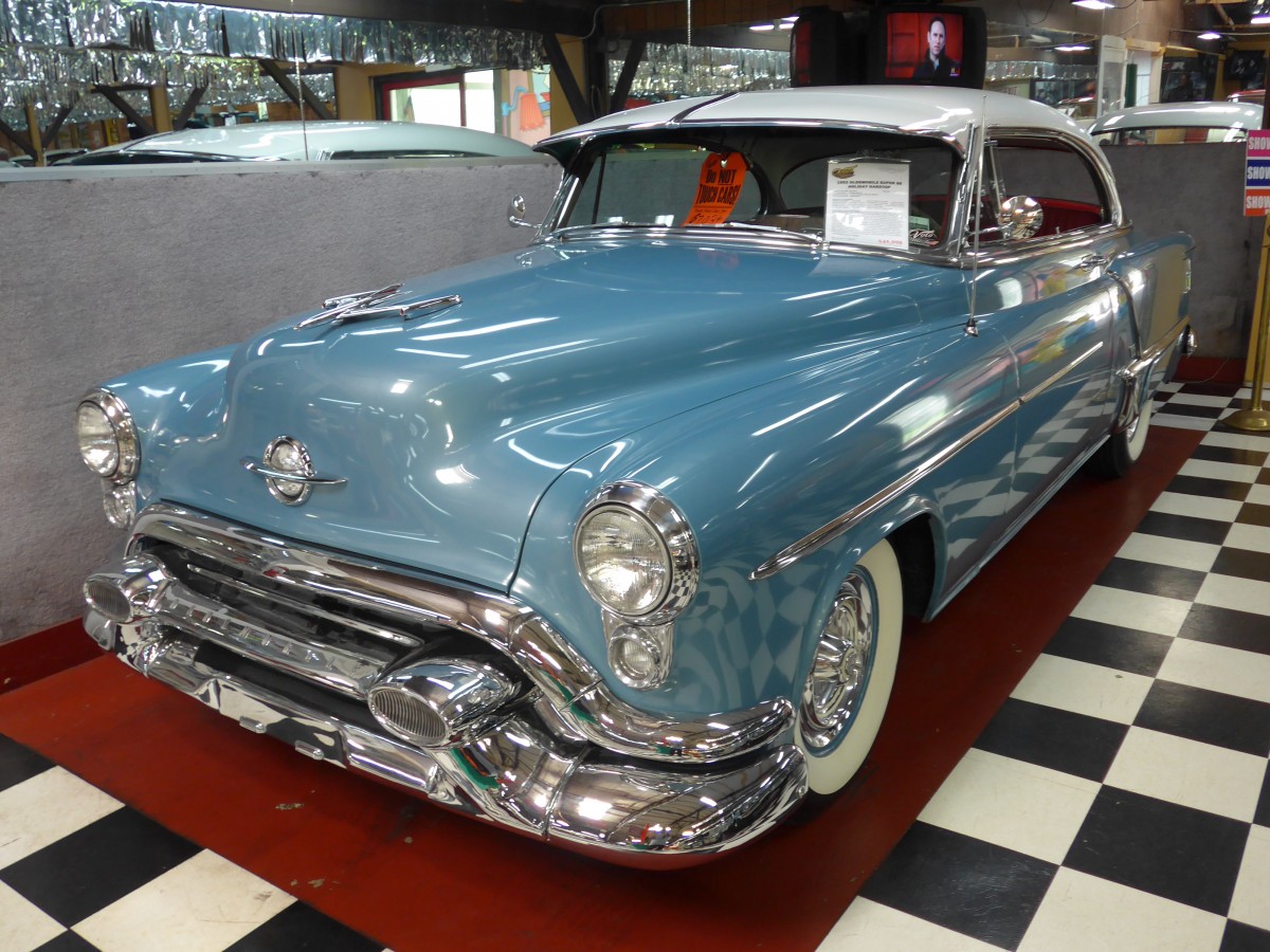 (152'280) - Oldsmobile am 9. Juli 2014 in Volo, Auto Museum