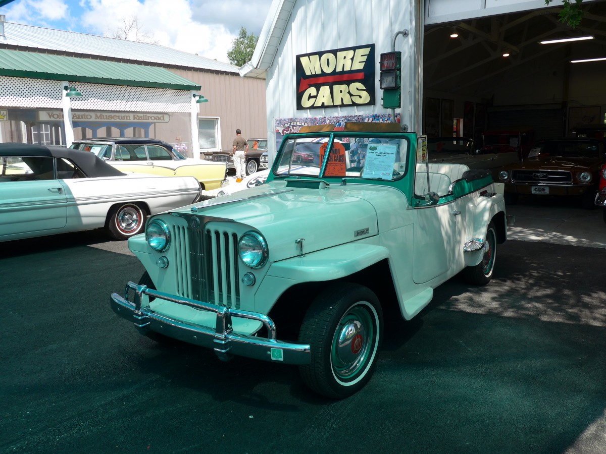(152'288) - Jeep am 9. Juli 2014 in Volo, Auto Museum
