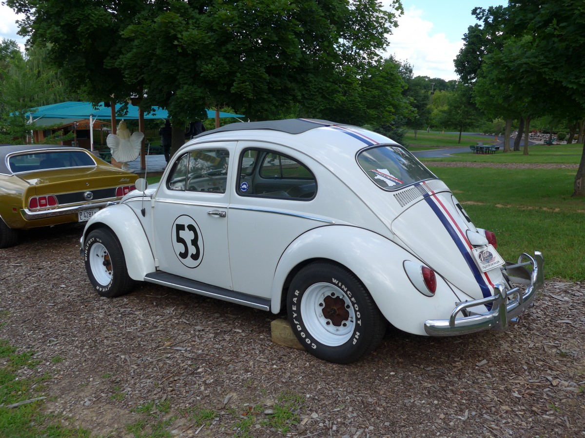 (152'312) - VW-K�fer am 9. Juli 2014 in Volvo, Auto Museum