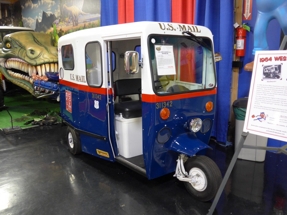 (152'370) - U.S. Mail - Nr. 311'342/1421 F - Westcoaster am 9. Juli 2014 in Volo, Auto Museum