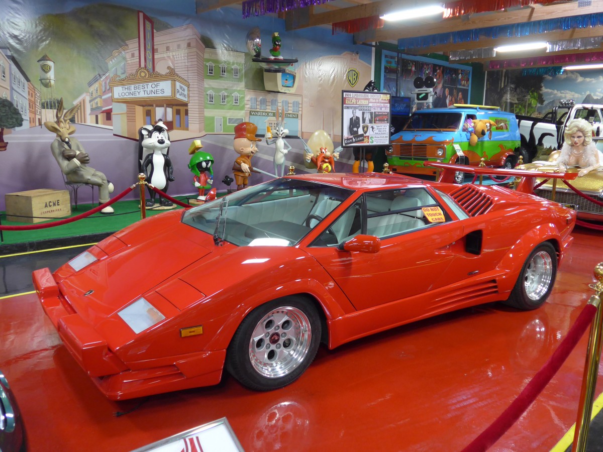 (152'390) - Lamborghini Countach - Jahrgang 1989 - von  Ralph Lauren  am 9. Juli 2014 in Volo, Auto Museum