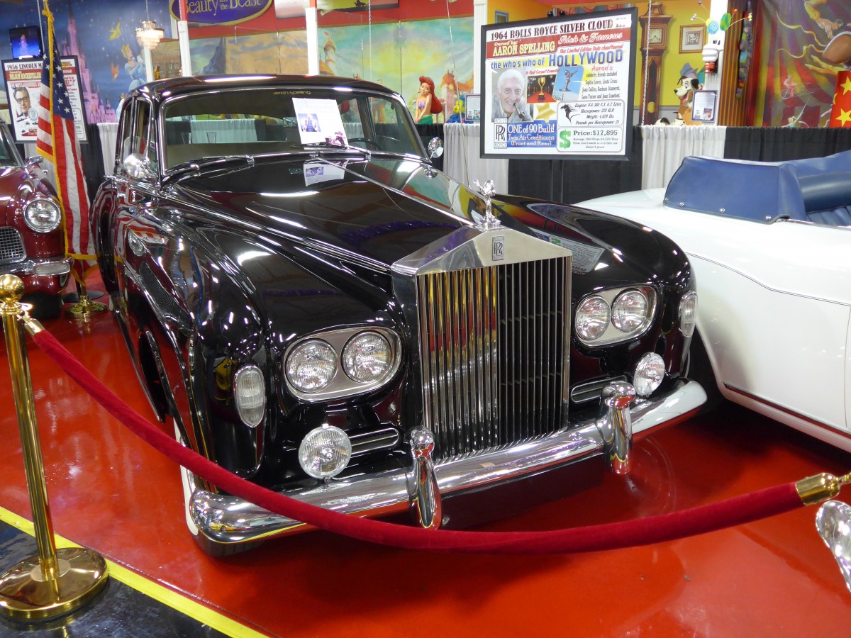 (152'401) - Rolls-Royce Silver Cloud III - Jahrgang 1964 - von  Aaron Spelling  am 9. Juli 2014 in Volo, Auto Museum