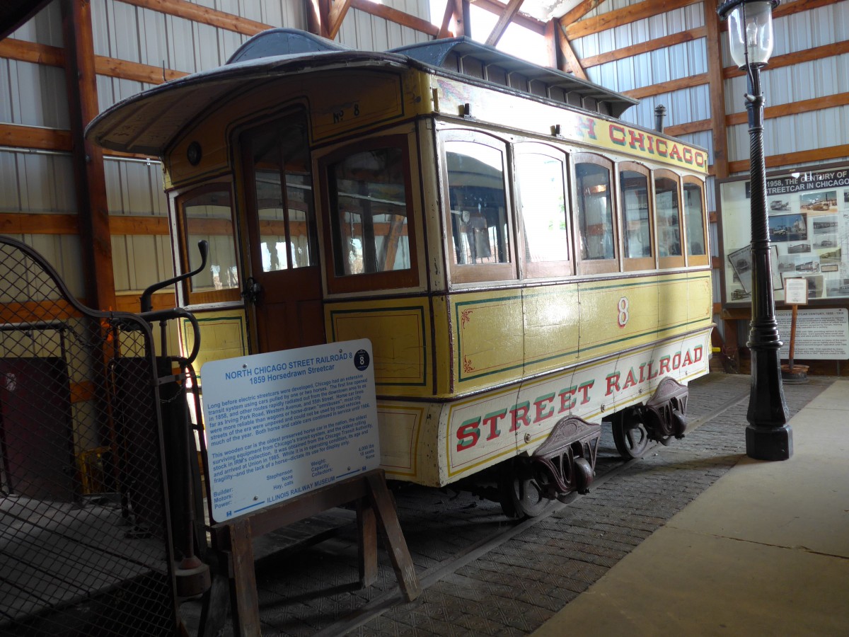 (152'526) - North Chicago - Nr. 8 - am 11. Juli 2014 in Union, Railway Museum