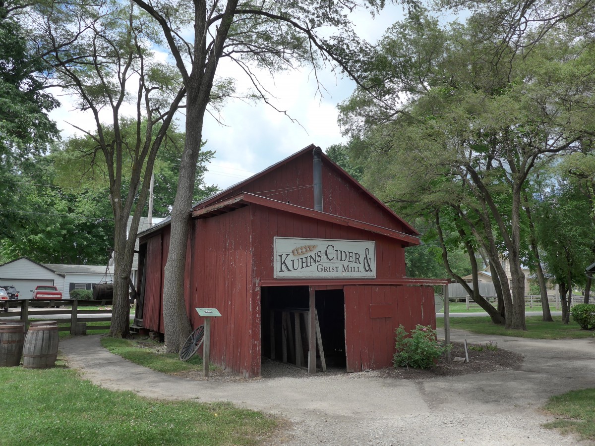 (152'966) - Cider & Grist Mill am 16. Juli 2014 bei den Amish in Nappanee