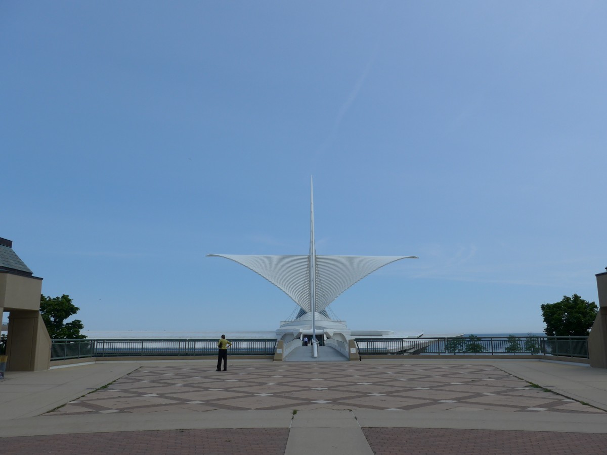 (153'046) - Milwaukee Art Museum am 17. Juli 2014
