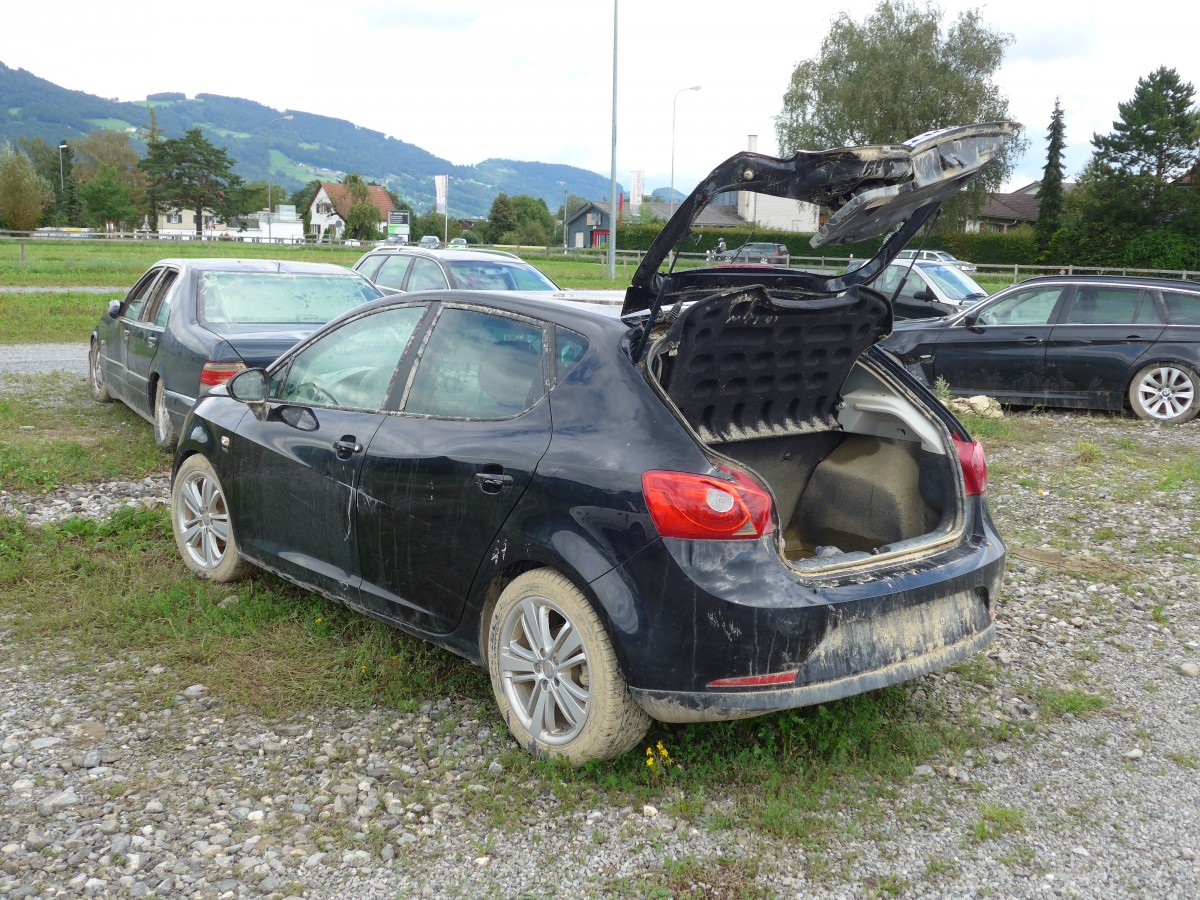 (153'886) - Seat am 16. August 2014 nach dem Unwetter in Altst�tten, Allmendplatz