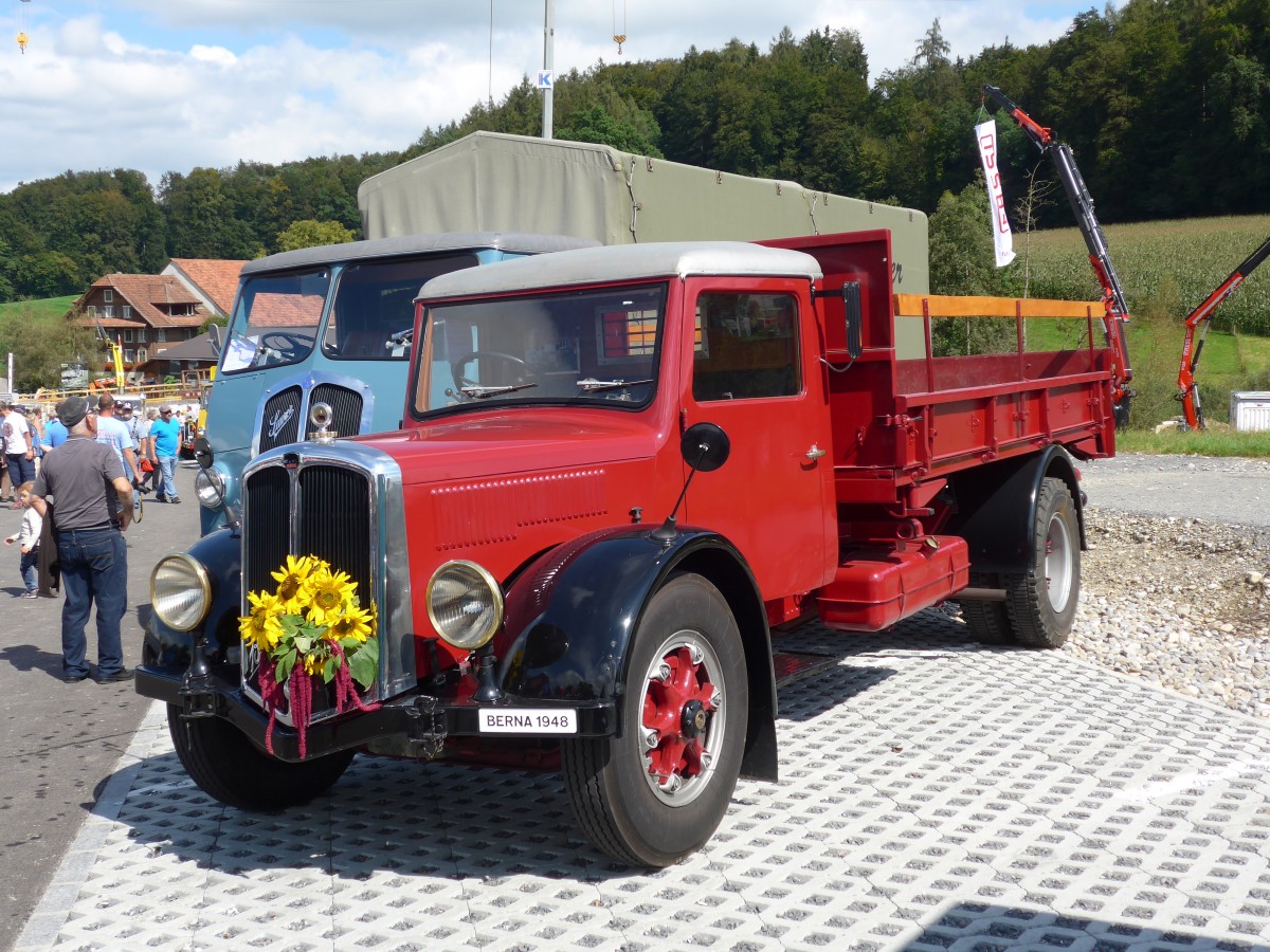 (154'607) - Berna von 1948 am 30. August 2014 in Oberkirch, CAMPUS Sursee