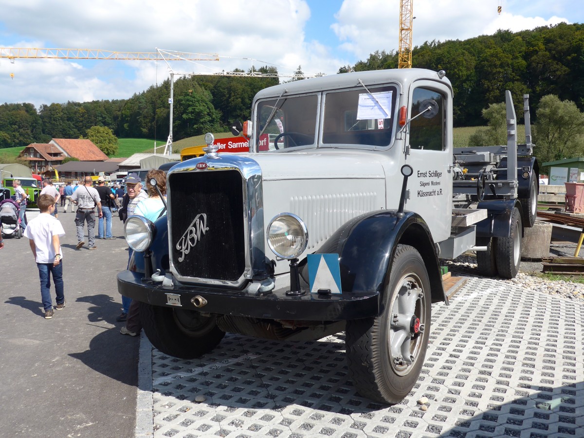 (154'610) - Schilliger, K�ssnacht - FBW am 30. August 2014 in Oberkirch, CAMPUS Sursee