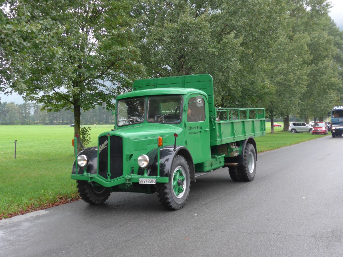 (155'005) - Wespe, Altst�tten - SG 27'458 U - Berna am 13. September 2014 in Chur, Waffenplatz