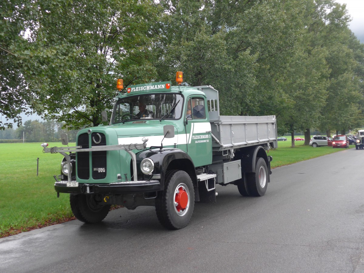 (155'018) - Fleischmann, Altendorf - SZ 529 - Berna am 13. September 2014 in Chur, Waffenplatz