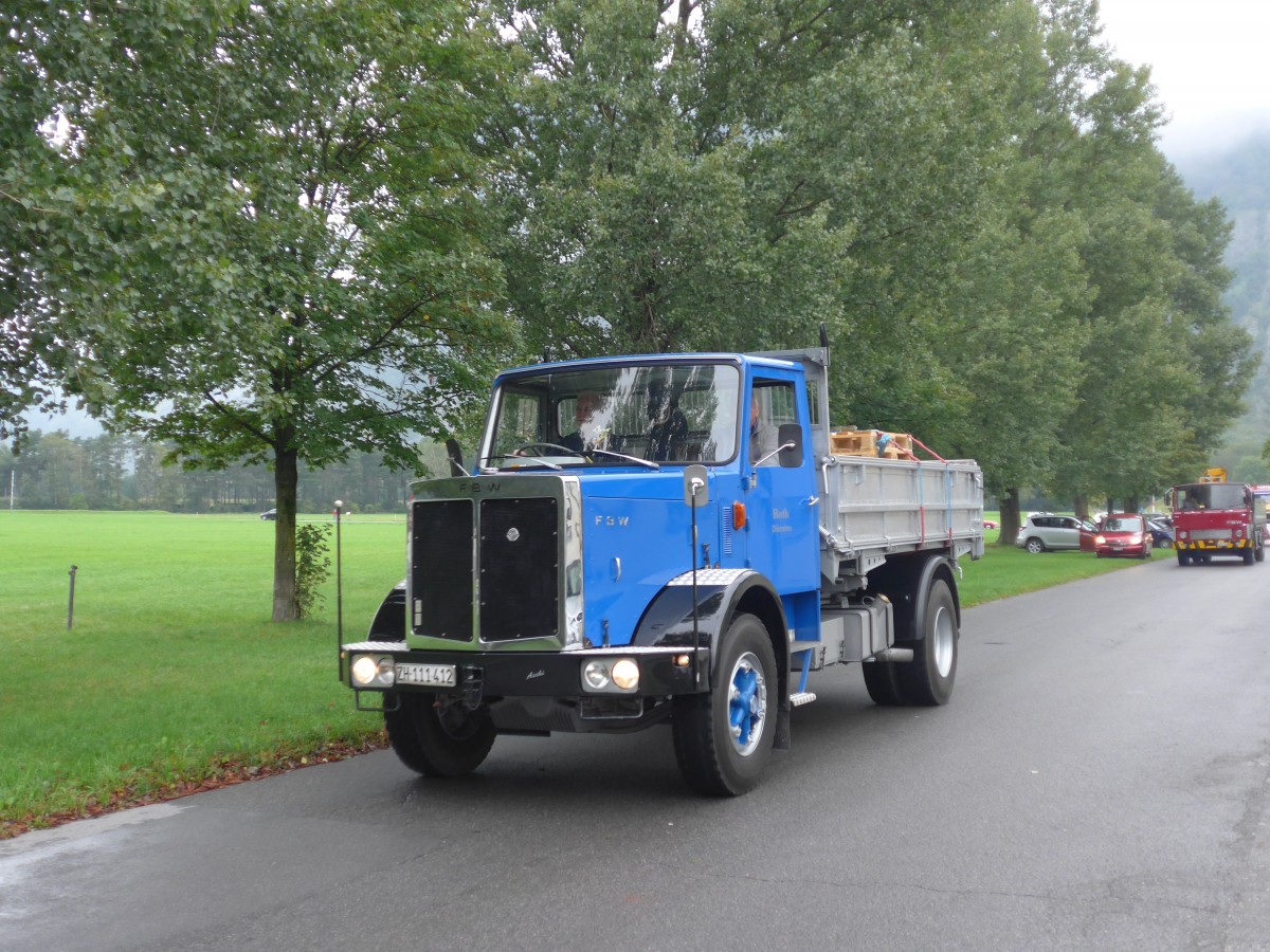 (155'026) - Roth, D�rnten - ZH 111'412 - FBW am 13. September 2014 in Chur, Waffenplatz