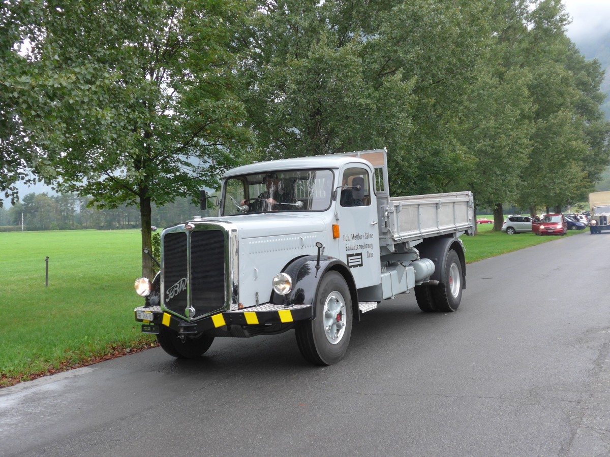 (155'037) - Mettler, Chur - GR 266 U - FBW am 13. September 2014 in Chur, Waffenplatz