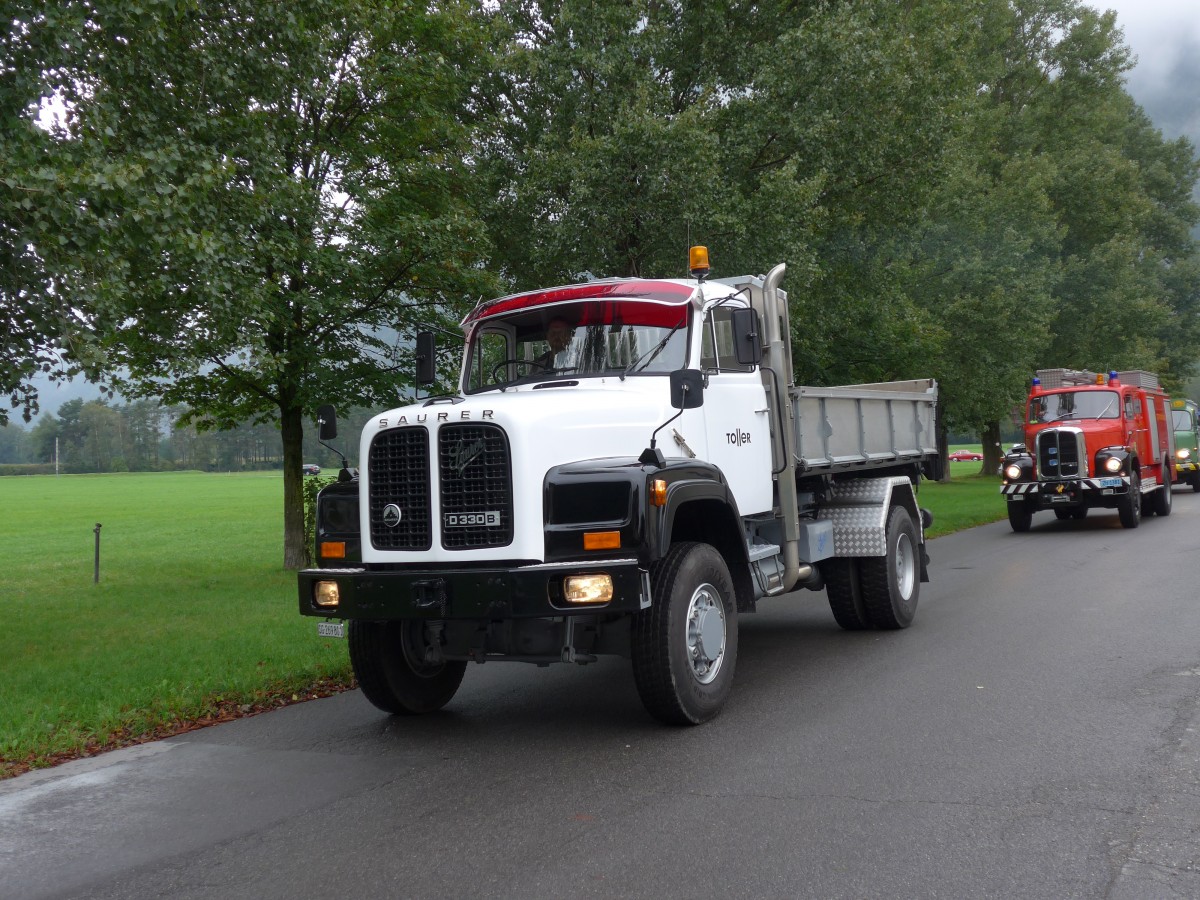 (155'054) - Toller - SG 269'801 - Saurer am 13. September 2014 in Chur, Waffenplatz