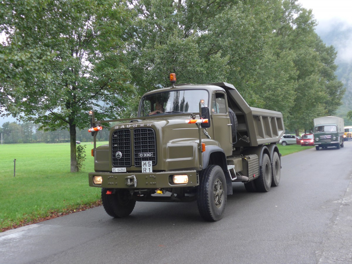 (155'067) - Saurer - BS 64'866 - am 13. September 2014 in Chur, Waffenplatz