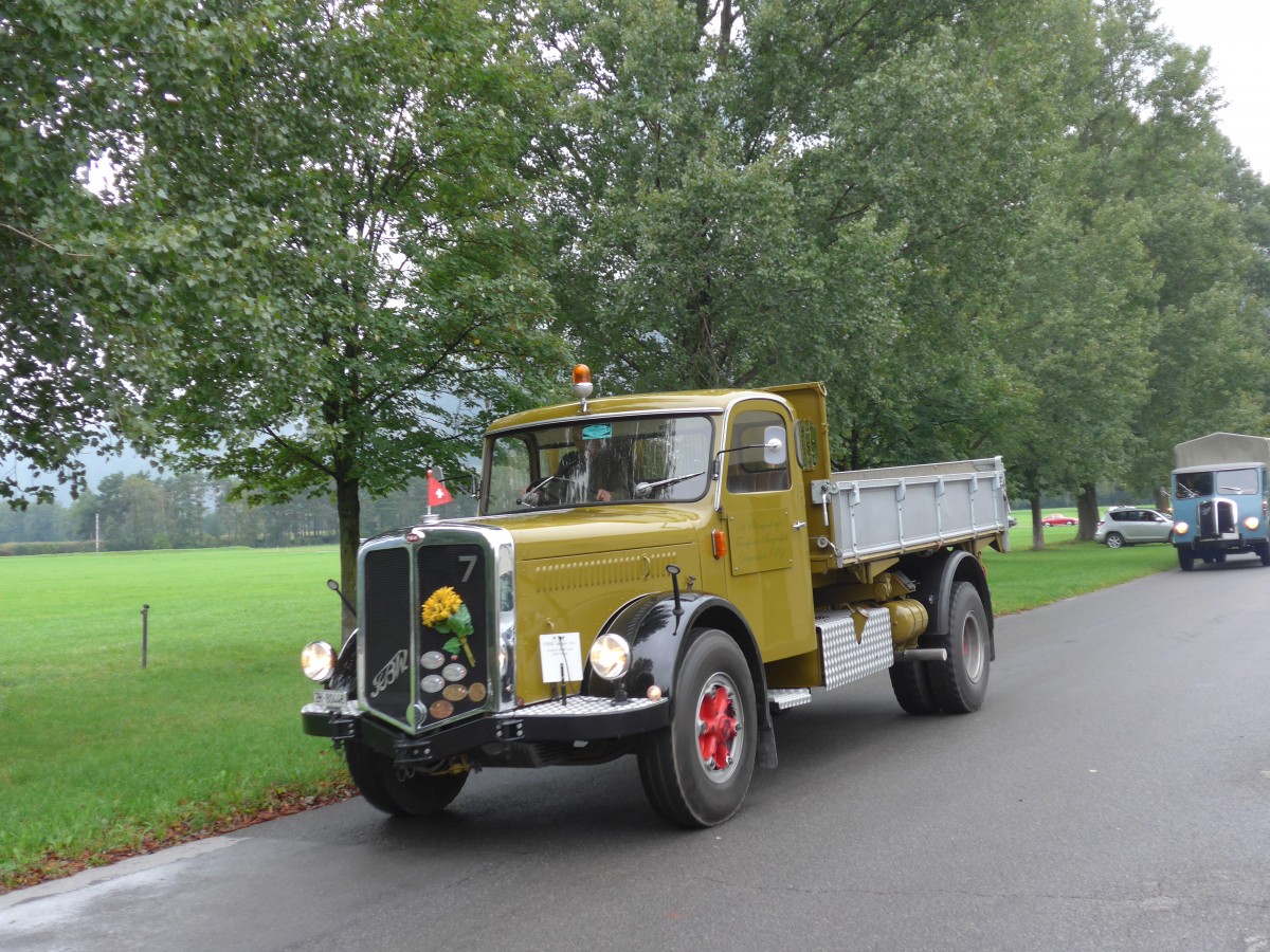 (155'104) - Schregenberger, Degersheim - Nr. 7/ZH 80'448 - FBW am 13. September 2014 in Chur, Waffenplatz