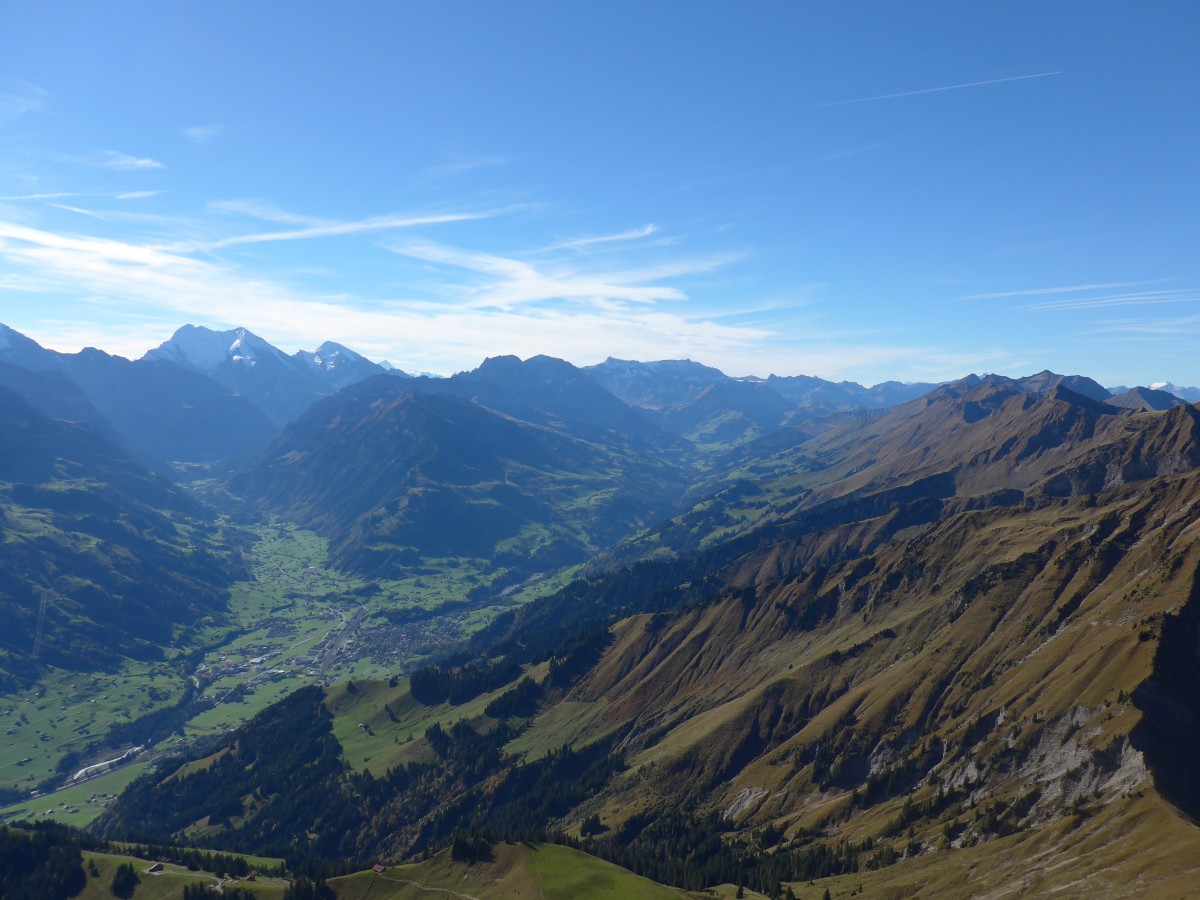 (155'806) - Aussicht vom Niesen ins Kander- und Engstligental am 19. Oktober 2014