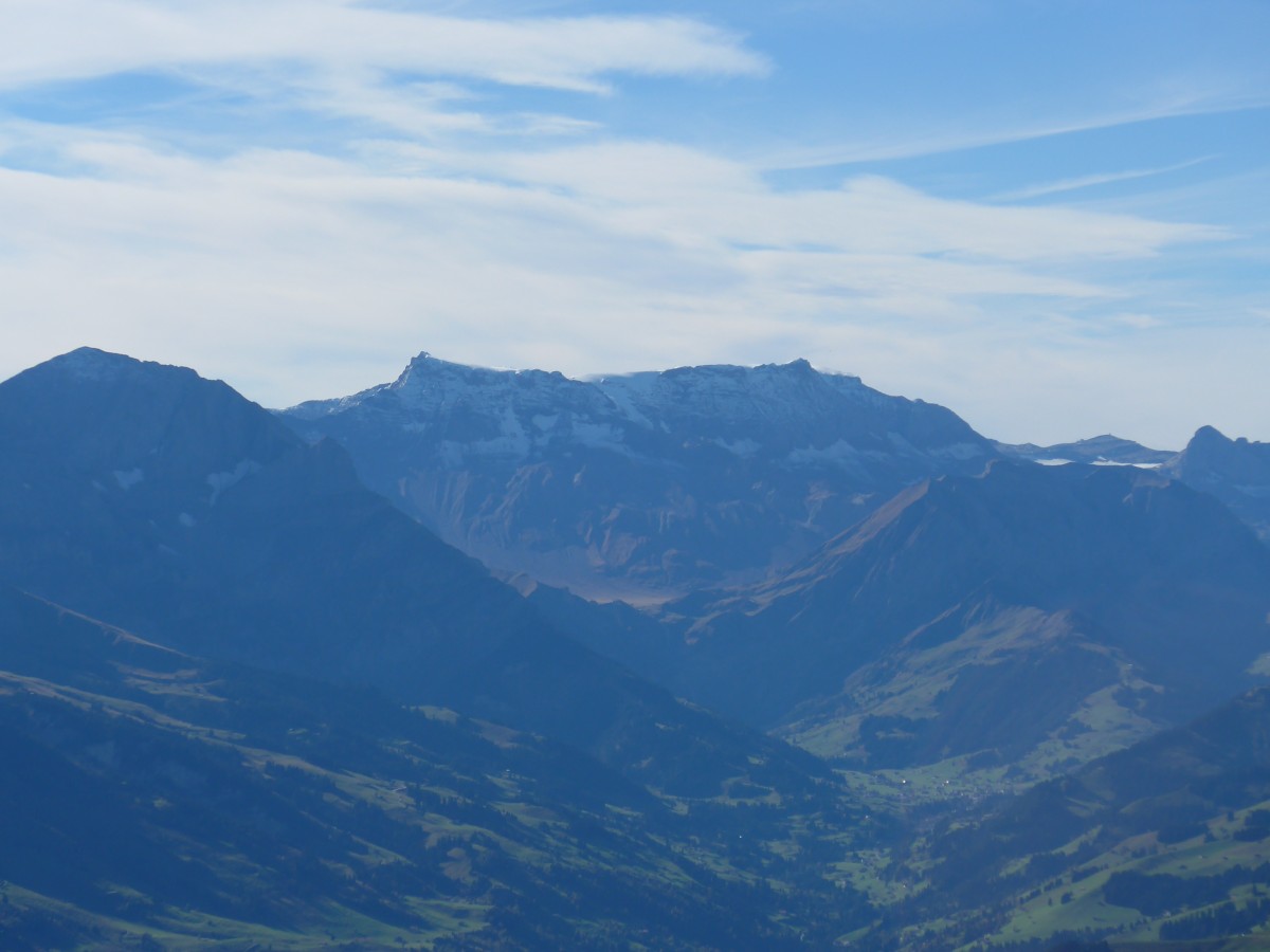 (155'809) - Aussicht vom Niesen auf den Wildstrubel am 19. Oktober 2014
