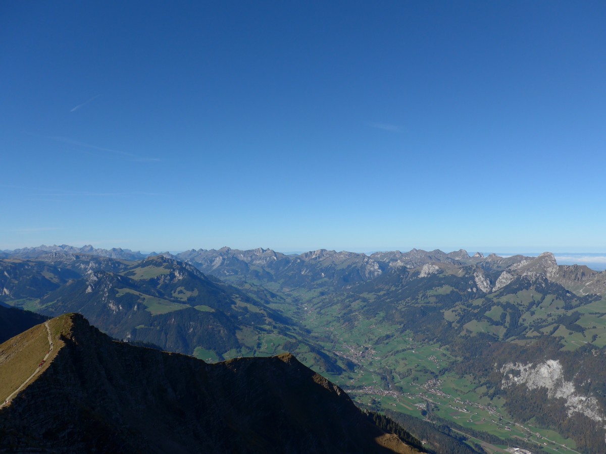 (155'820) - Aussicht vom Niesen am 19. Oktober 2014