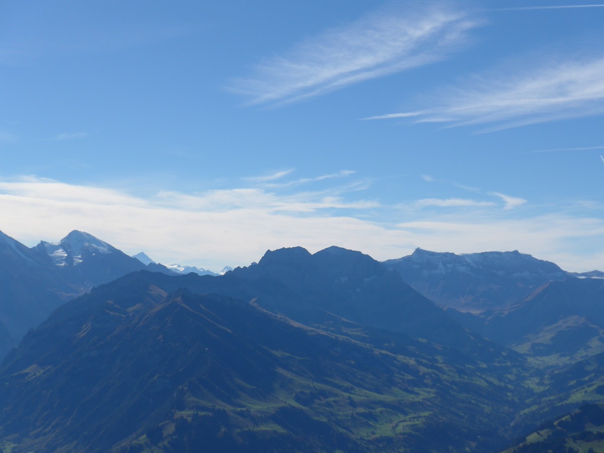 (155'829) - Aussicht vom Niesen ins Engstligental und den Wildstrubel am 19. Oktober 2014