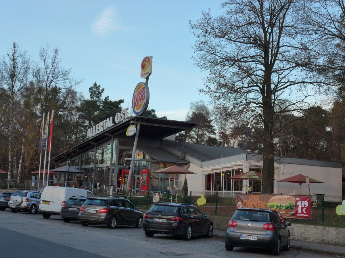 (156'596) - Rasthof Allertal Ost in Essel am 17. November 2014