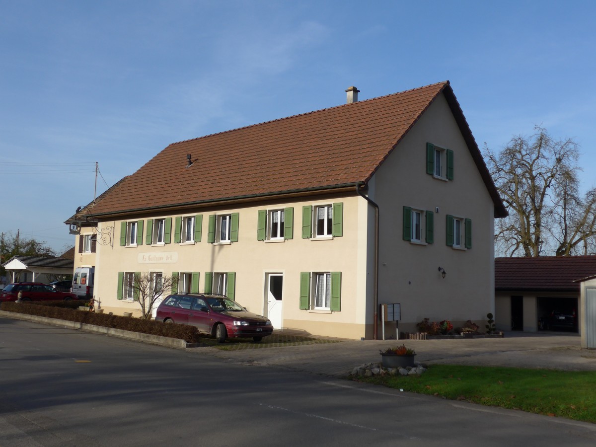 (157'479) - H�tel Guillaume Tell am 23. November 2014 in Vendlincourt