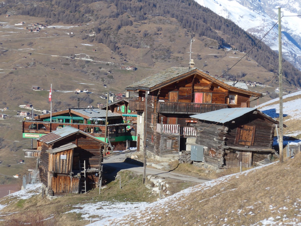 (157'902) - Restaurant und Geb�ude am 23. Dezember 2014 in Gr�chen