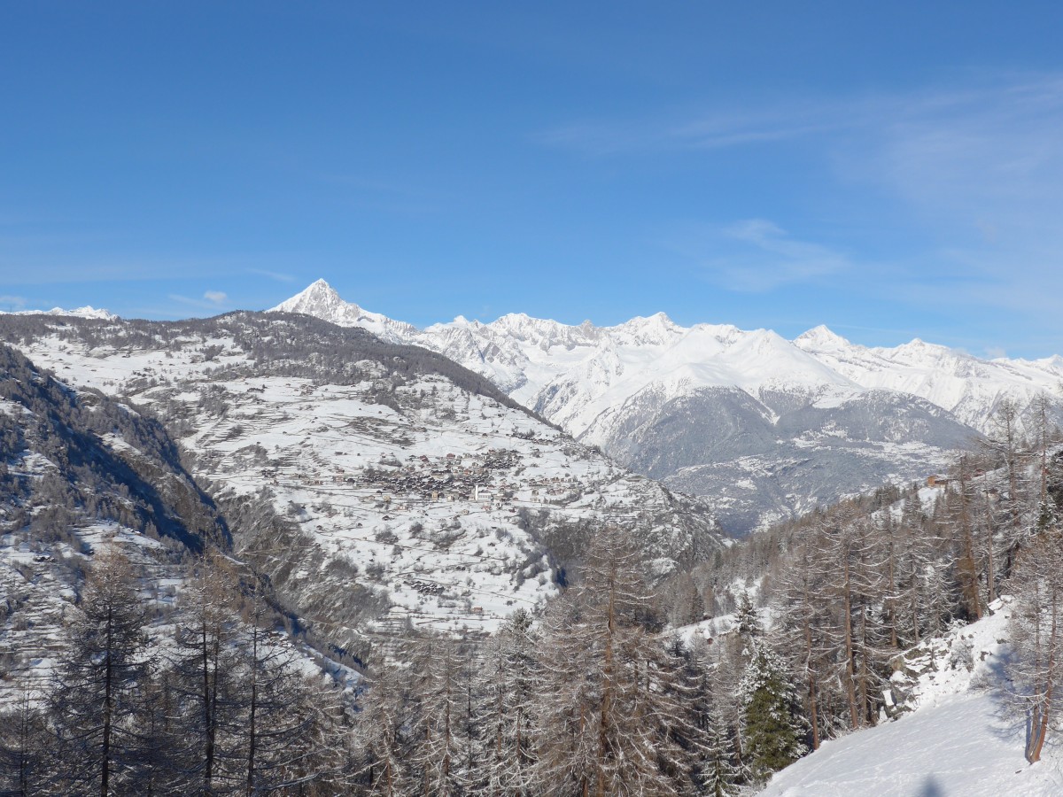 (158'432) - Das Matterhorn am 18. Januar 2015 von Gr�chen aus