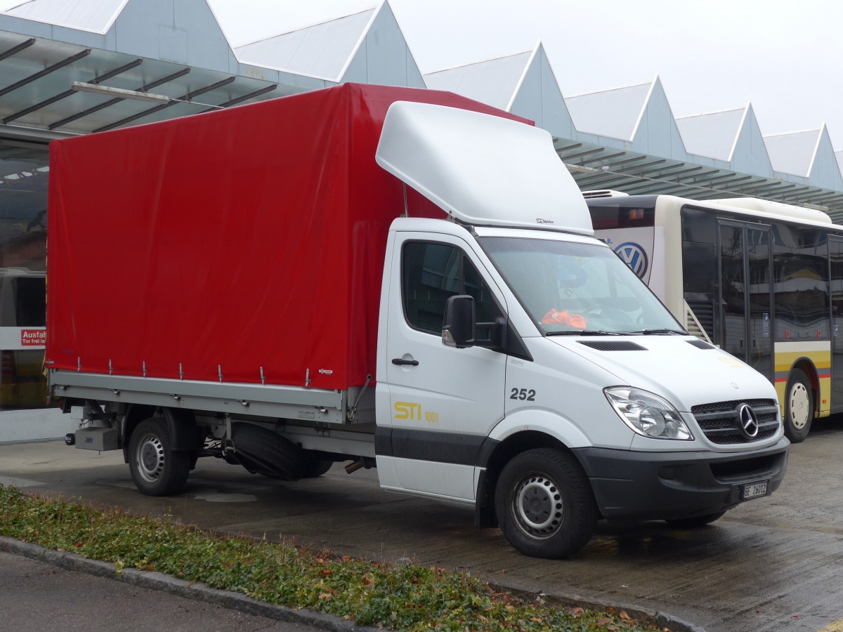 (158'920) - STI Thun - Nr. 252/BE 26'012 - Mercedes am 1. M�rz 2014 in Thun, Garage