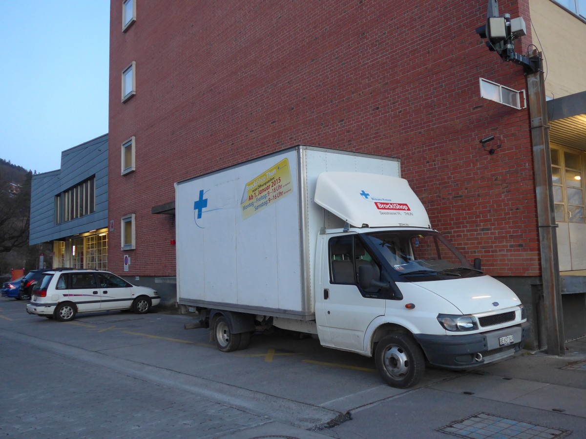 (159'022) - BrockiShop, Thun - BE 627'349 - Ford am 7. M�rz 2015 in Thun, Rosenau