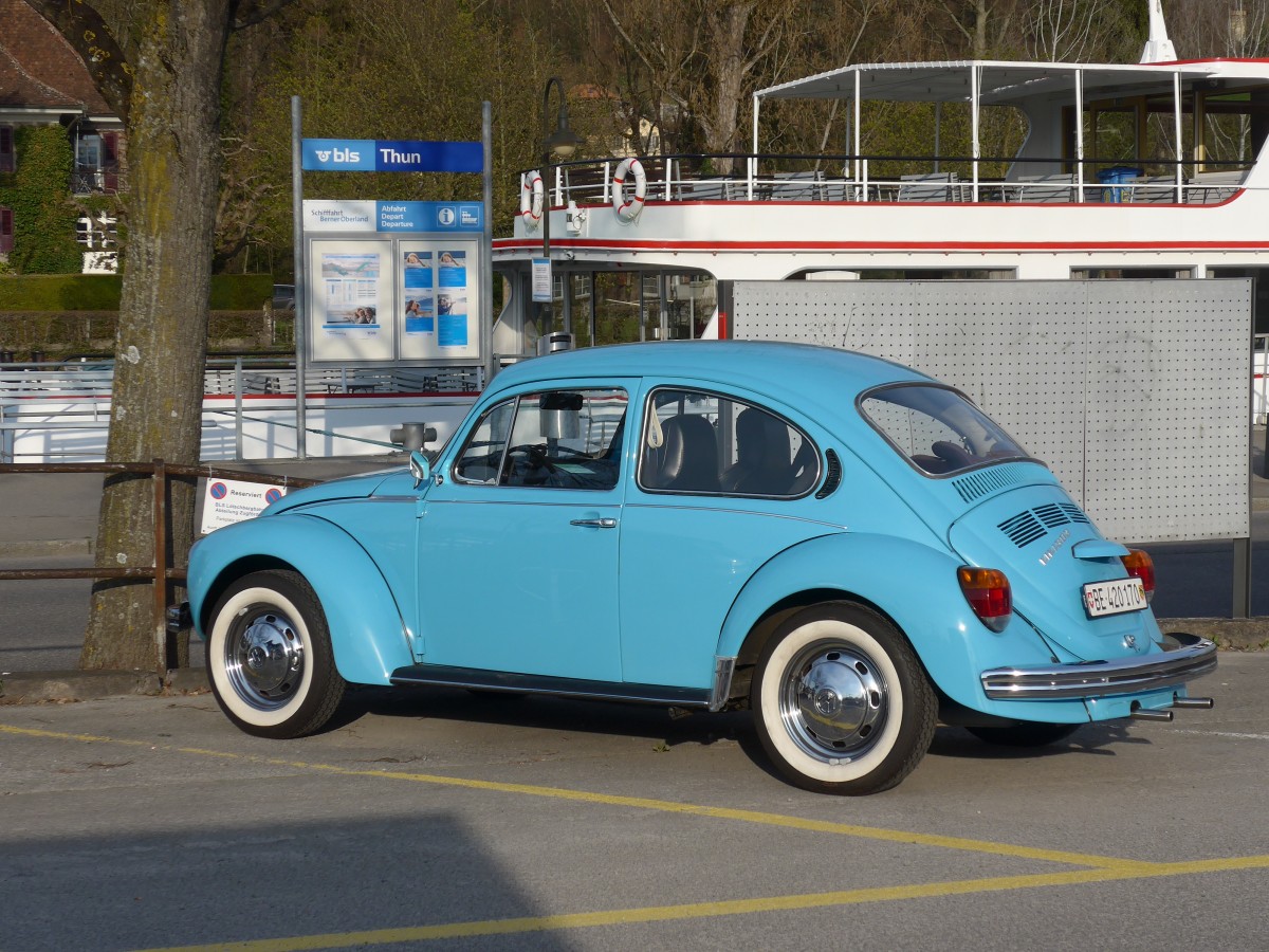 (159'685) - VW-K�fer - BE 420'170 - am 10. April 2015 in Thun, Rosenau