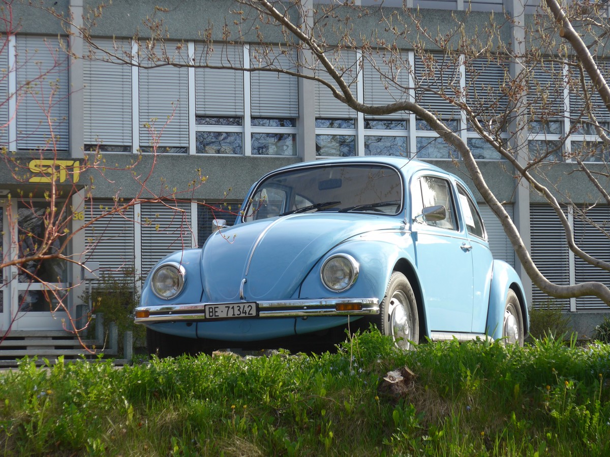 (159'906) - VW-K�fer - BE 71'342 - am 12. April 2015 in Thun, Garage STI