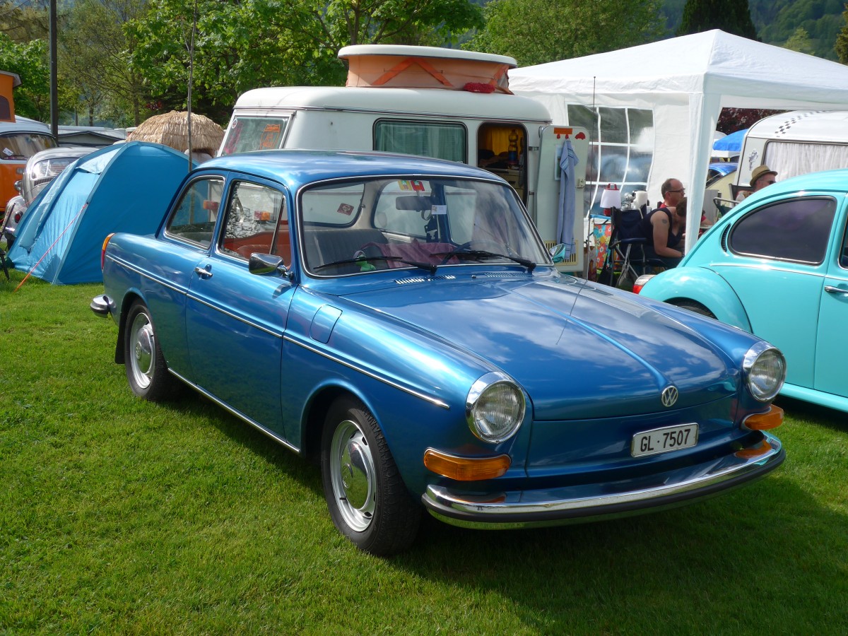 (160'306) - Volkswagen - GL 7507 - am 9. Mai 2015 in Brienz, Camping Aaregg