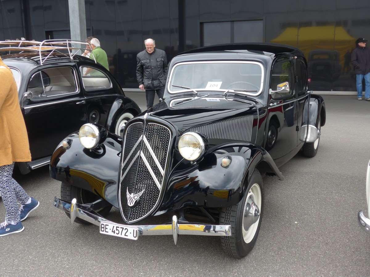 (160'736) - Citro�n - BE 4572 U - am 23. Mai 2015 in Thun, Arena Thun