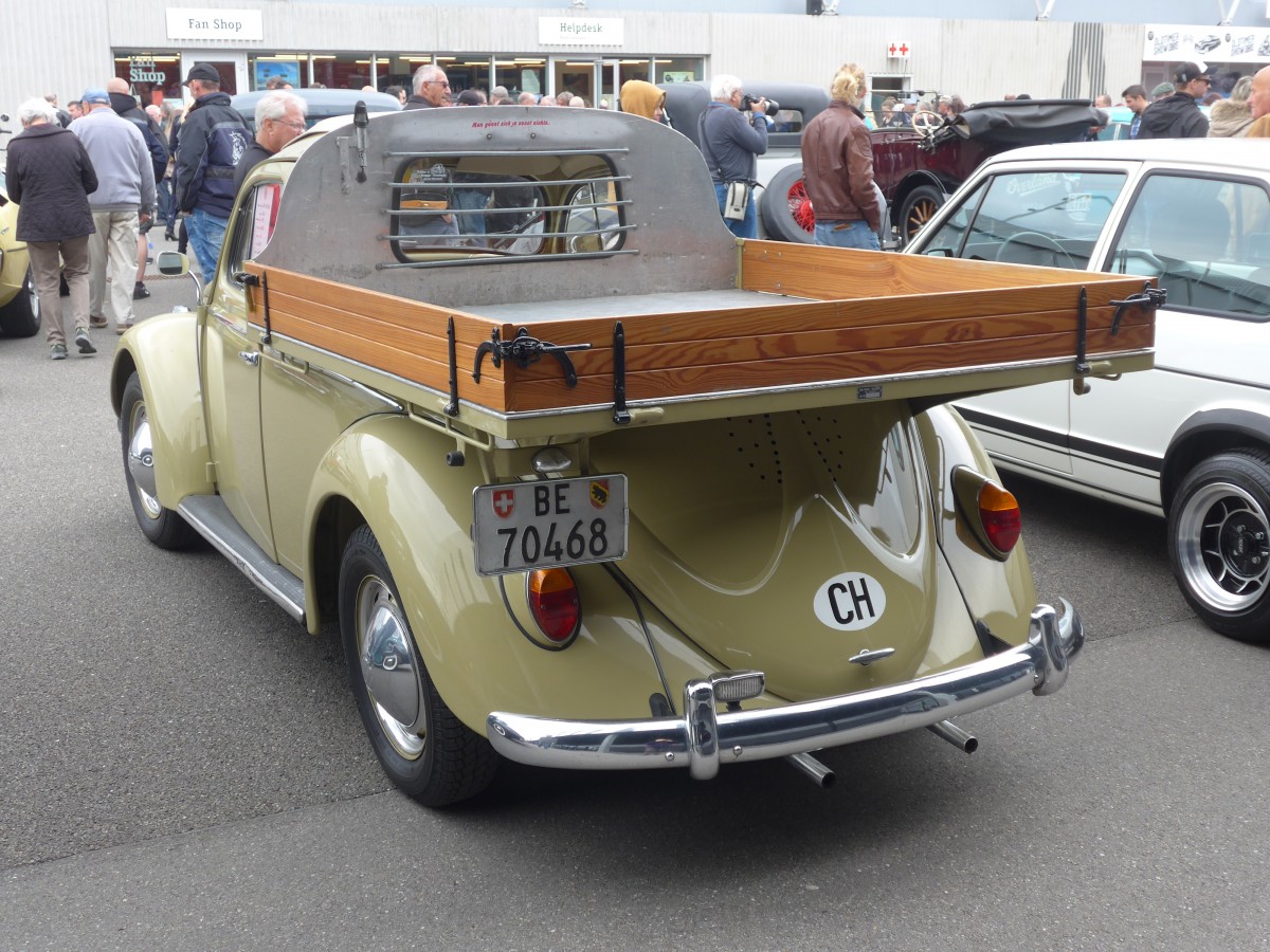 (160'752) - VW-K�fer - BE 70'468 - am 23. Mai 2015 in Thun, Arena Thun