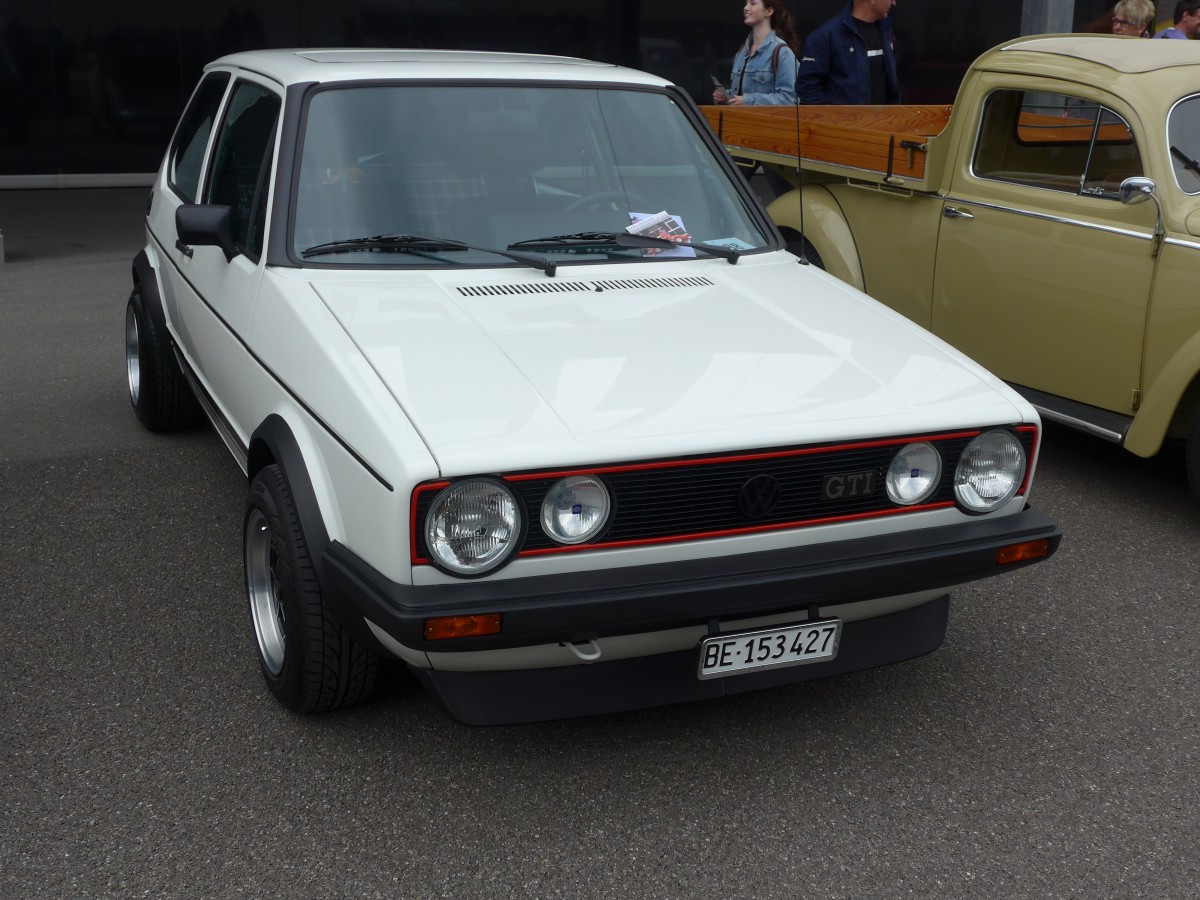 (160'753) - Volkswagen - BE 153'427 - am 23. Mai 2015 in Thun, Arena Thun