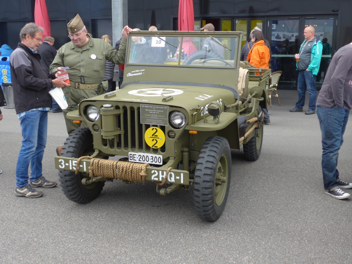 (160'761) - Willys-Jeep - BE 200'300 - am 23. Mai 2015 in Thun, Arena Thun