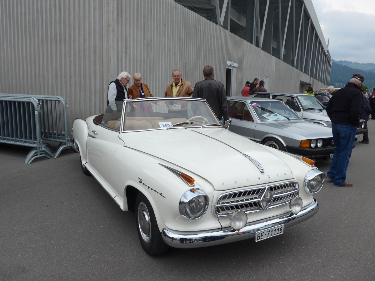 (160'764) - Borgward - BE 71'118 - am 23. Mai 2015 in Thun, Arena Thun