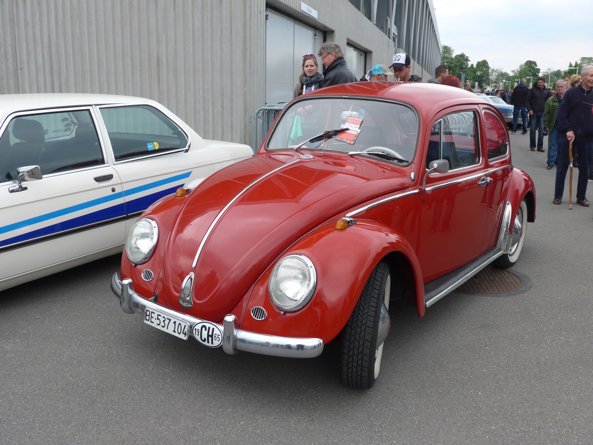 (160'782) - VW-K�fer - BE 537'104 - am 23. Mai 2015 in Thun, Arena Thun
