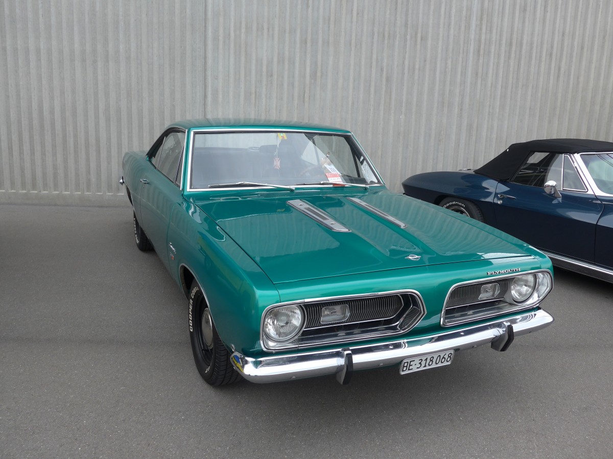 (160'803) - Plymouth - BE 318'068 - am 23. Mai 2015 in Thun, Arena Thun