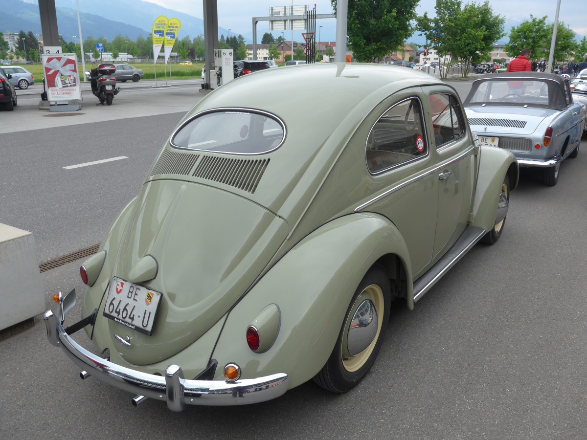 (160'812) - VW-K�fer - BE 6464 U - am 23. Mai 2015 in Thun, Arena Thun