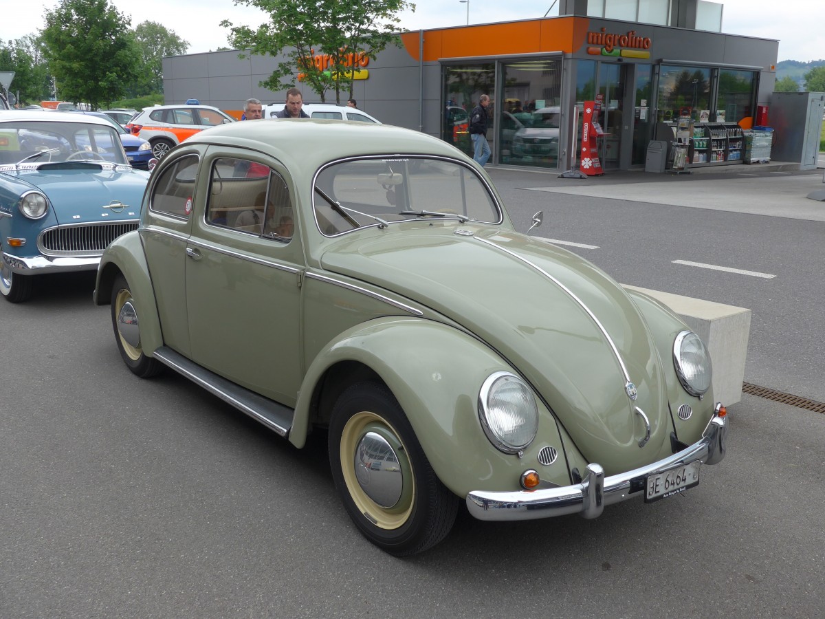 (160'814) - VW-K�fer - BE 6464 U - am 23. Mai 2015 in Thun, Arena Thun
