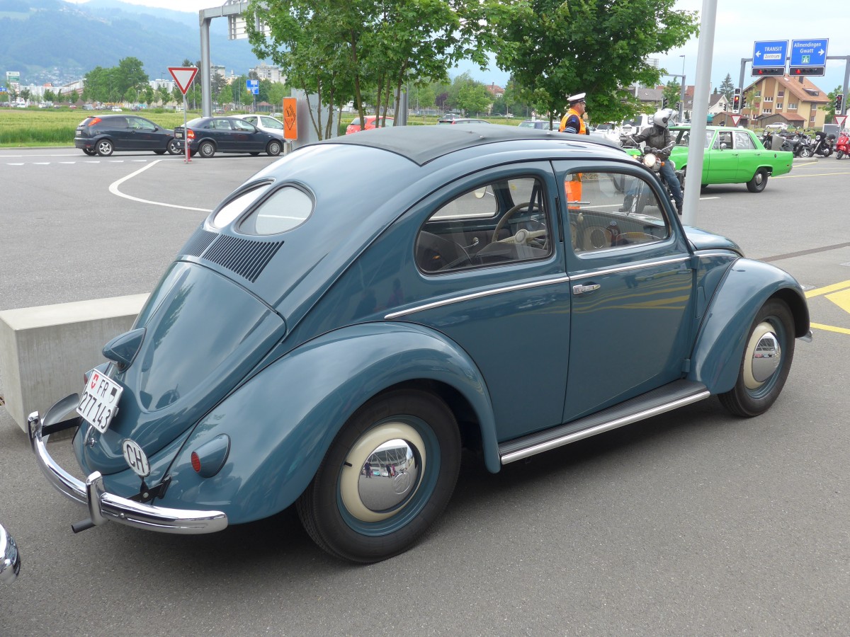 (160'818) - VW-K�fer - FR 277'143 - am 23. Mai 2015 in Thun, Arena Thun