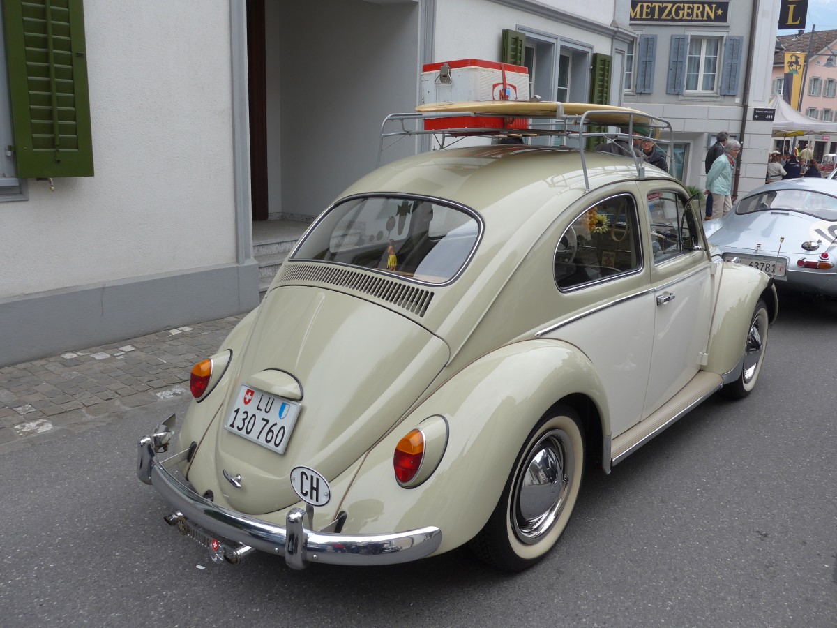 (160'843) - VW-K�fer - LU 130'760 - am 24. Mai 2015 in Sarnen, OiO