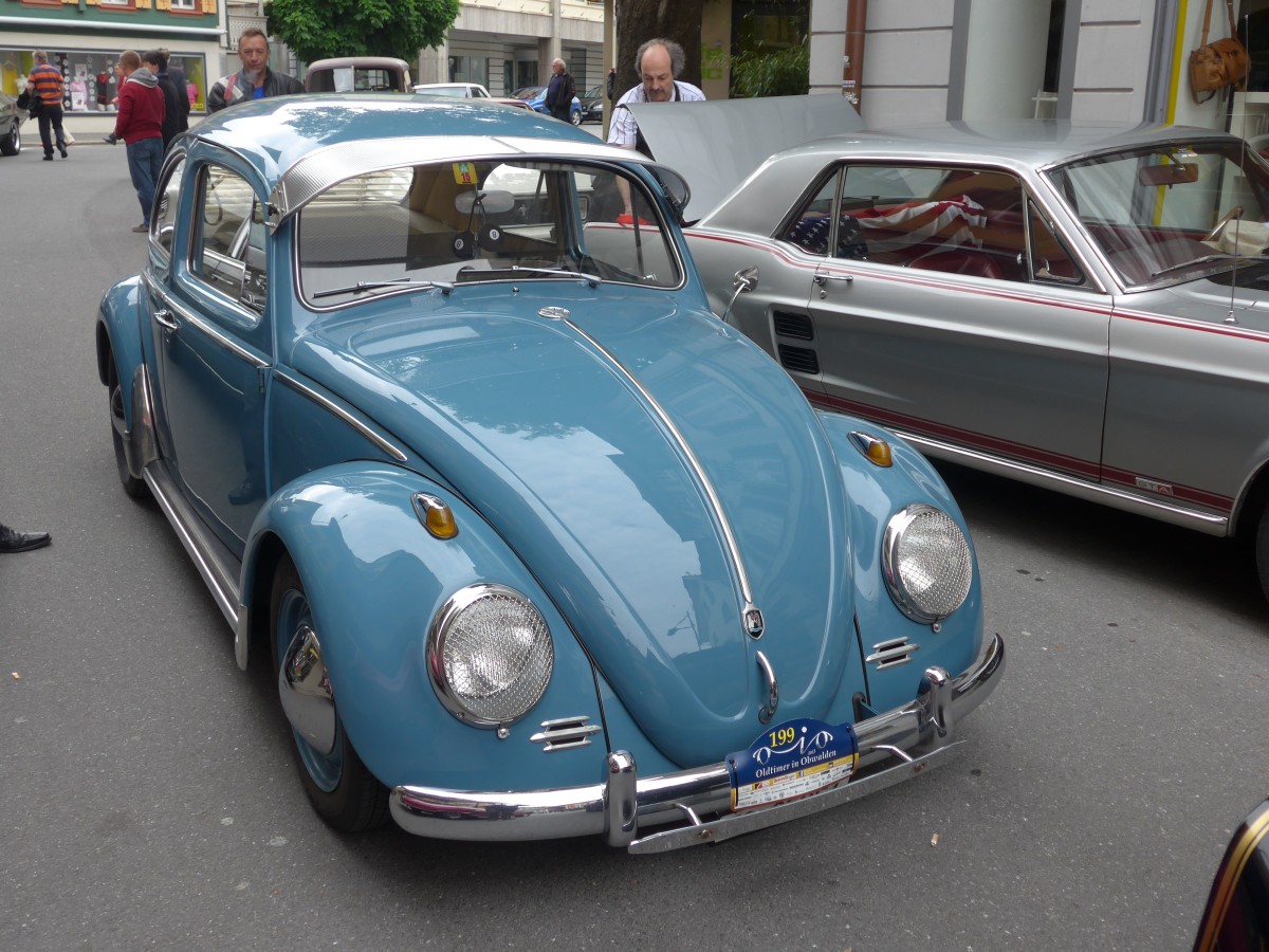 (160'847) - VW-K�fer - ZG 95'254 - am 24. Mai 2015 in Sarnen, OiO