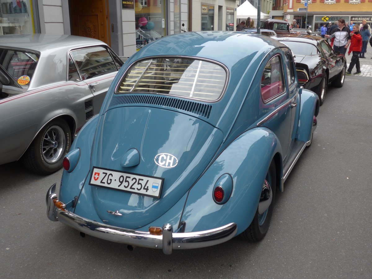 (160'848) - VW-K�fer - ZG 95'254 - am 24. Mai 2015 in Sarnen, OiO