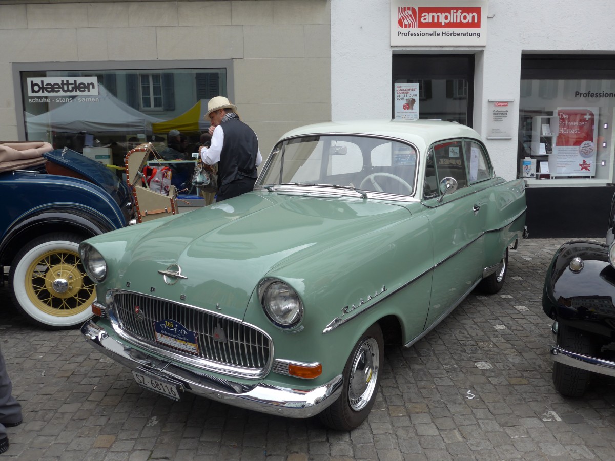 (160'850) - Opel - SZ 68'116 - am 24. Mai 2015 in Sarnen, OiO