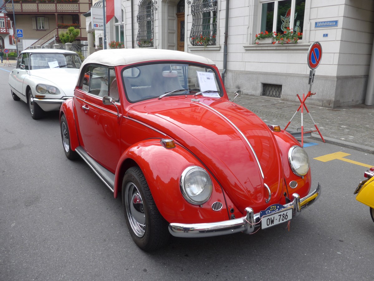 (160'865) - VW-K�fer - OW 786 - am 24. Mai 2015 in Sarnen, OiO