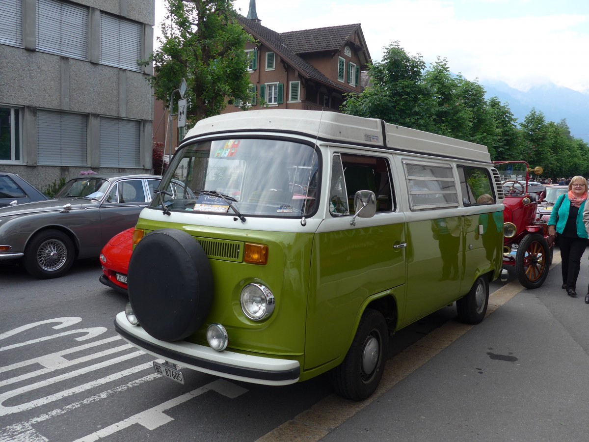 (160'870) - VW-Bus - BS 87'605 - am 24. Mai 2015 in Sarnen, OiO