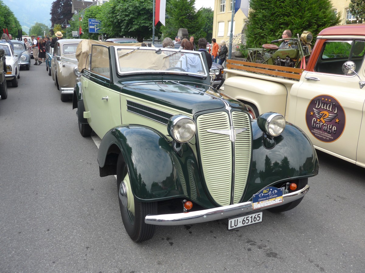 (160'876) - Adler - LU 65'165 - am 24. Mai 2015 in Sarnen, OiO