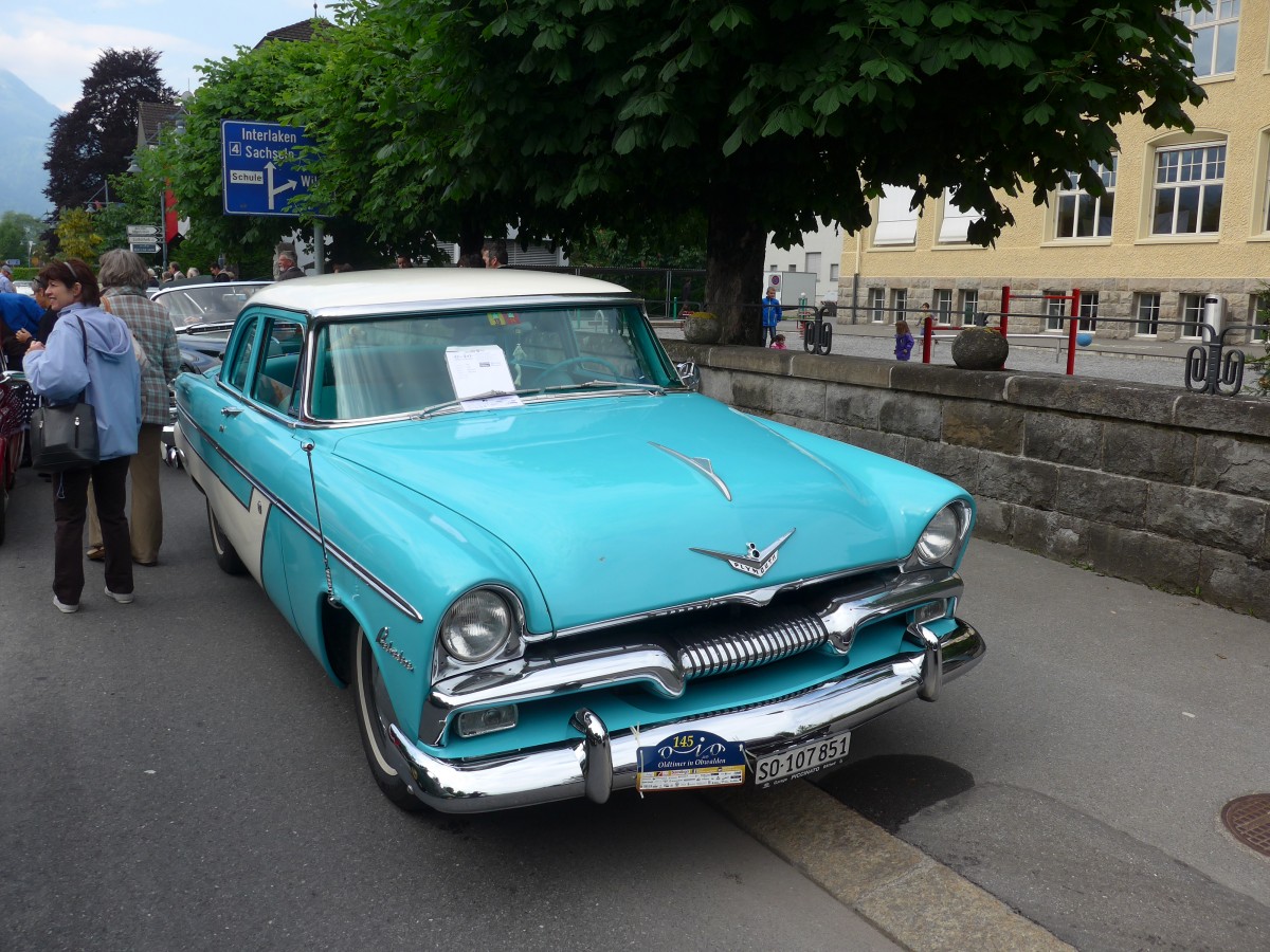 (160'882) - Plymouth - SO 107'851 - am 24. Mai 2015 in Sarnen, OiO